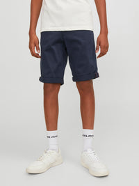 JPSTBOWIE JJSHORTS  SN blauw