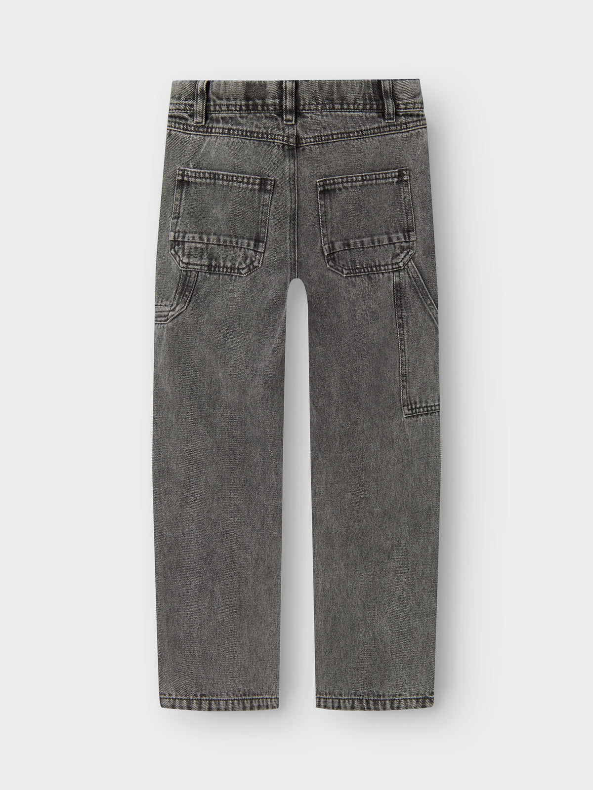NKMRYAN STRAIGHT CARGO JEANS  4525 grijs