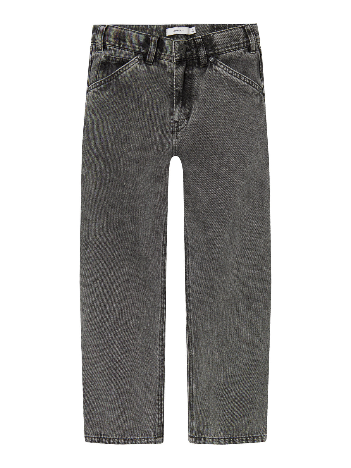 NKMRYAN STRAIGHT CARGO JEANS  4525 grijs