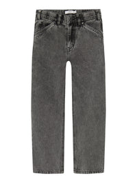 NKMRYAN STRAIGHT CARGO JEANS  4525 grijs