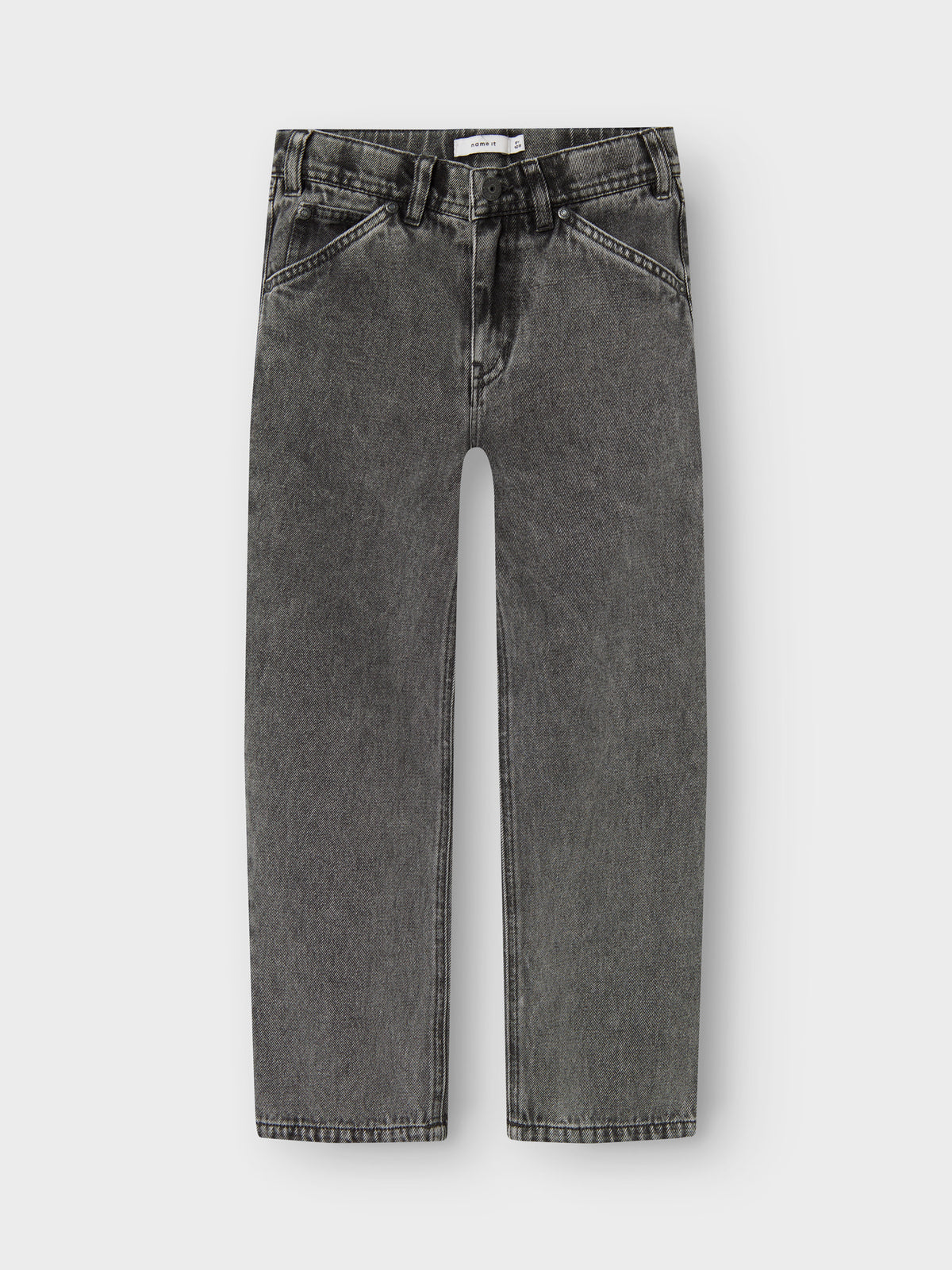 NKMRYAN STRAIGHT CARGO JEANS  4525 grijs