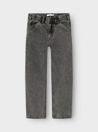 NKMRYAN STRAIGHT CARGO JEANS  4525 grijs