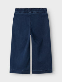NMFBELLA WIDE JEANS 6485 blauw
