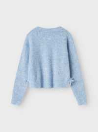 NKFLINNEA SHORT KNIT blauw