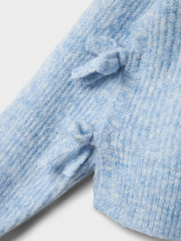 NKFLINNEA SHORT KNIT blauw