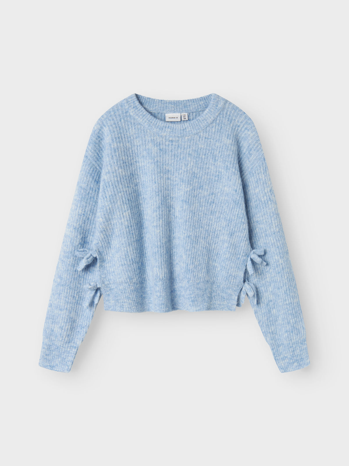 NKFLINNEA SHORT KNIT blauw