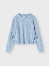 NKFLINNEA SHORT KNIT blauw
