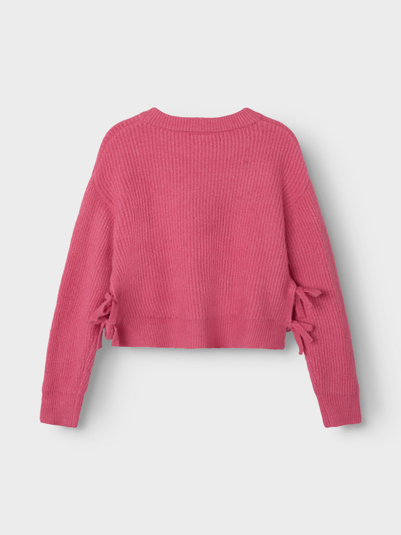 NKFLINNEA SHORT KNIT roze