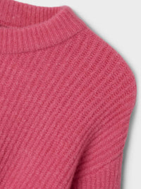 NKFLINNEA SHORT KNIT roze