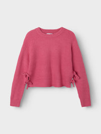 NKFLINNEA SHORT KNIT roze