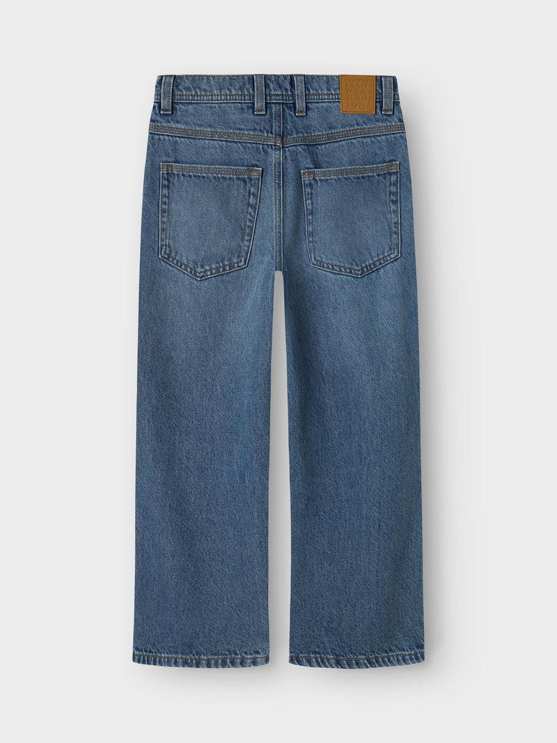 NKMBEN SKATER JEANS 1990 blauw