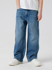 NKMBEN SKATER JEANS 1990 blauw