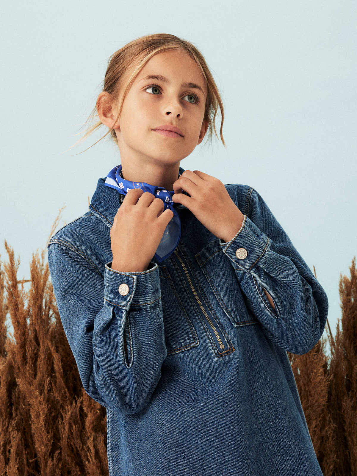 NKFASTRID ZIP DRESS 8228 jeans
