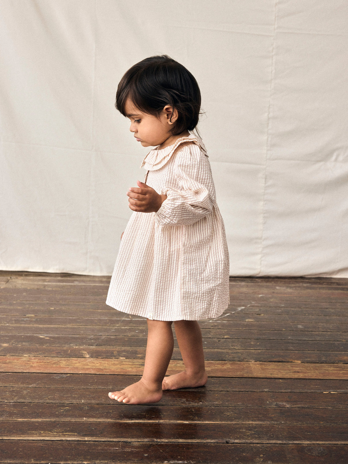 NBFLUCIA DRESS ecru