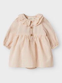 NBFLUCIA DRESS ecru