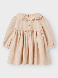 NMFLUCIA DRESS ecru