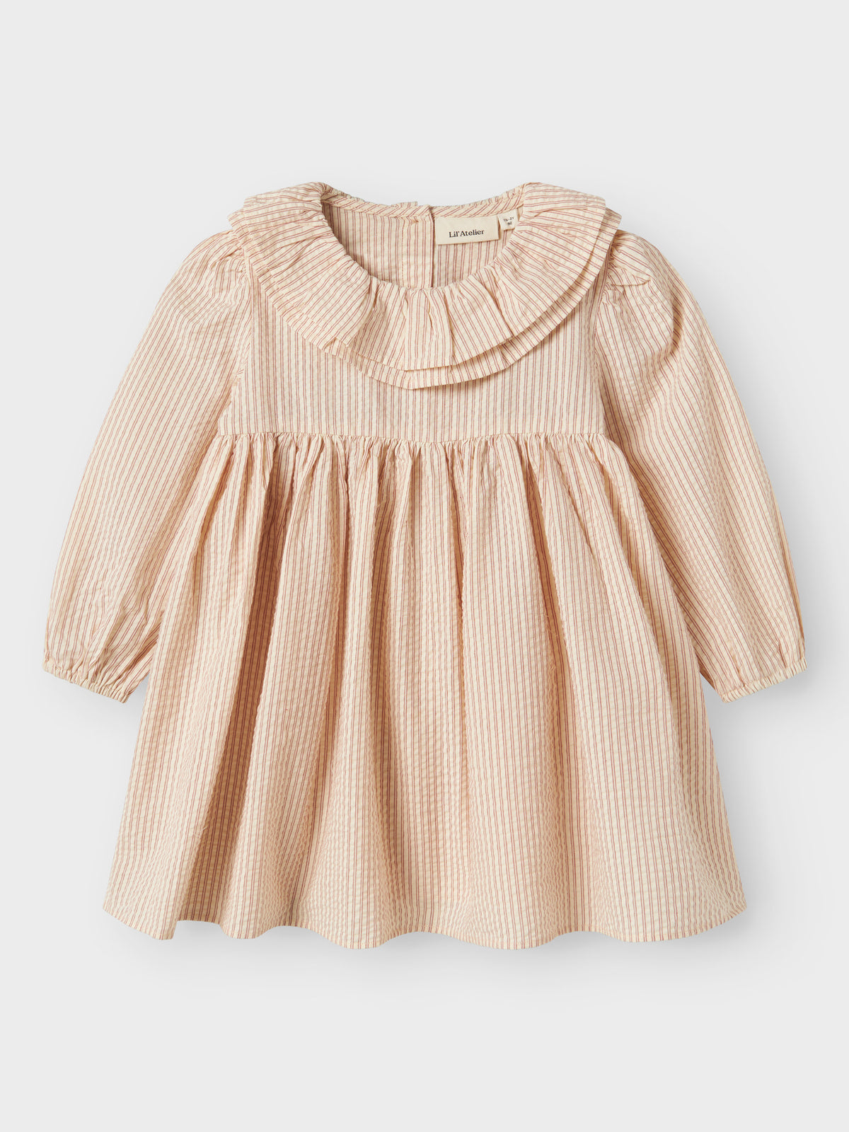 NMFLUCIA DRESS ecru