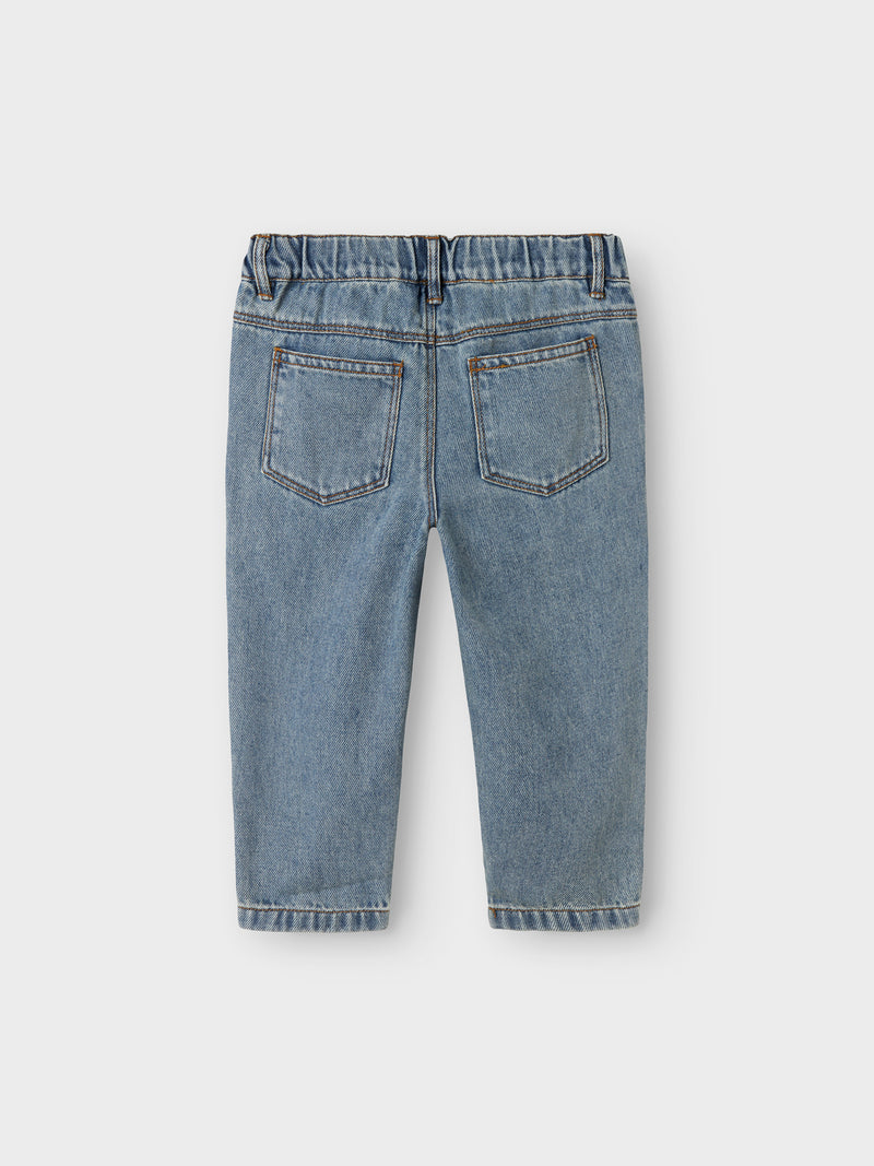 NMFKAROLE LOOSE JEANS 4016 blauw