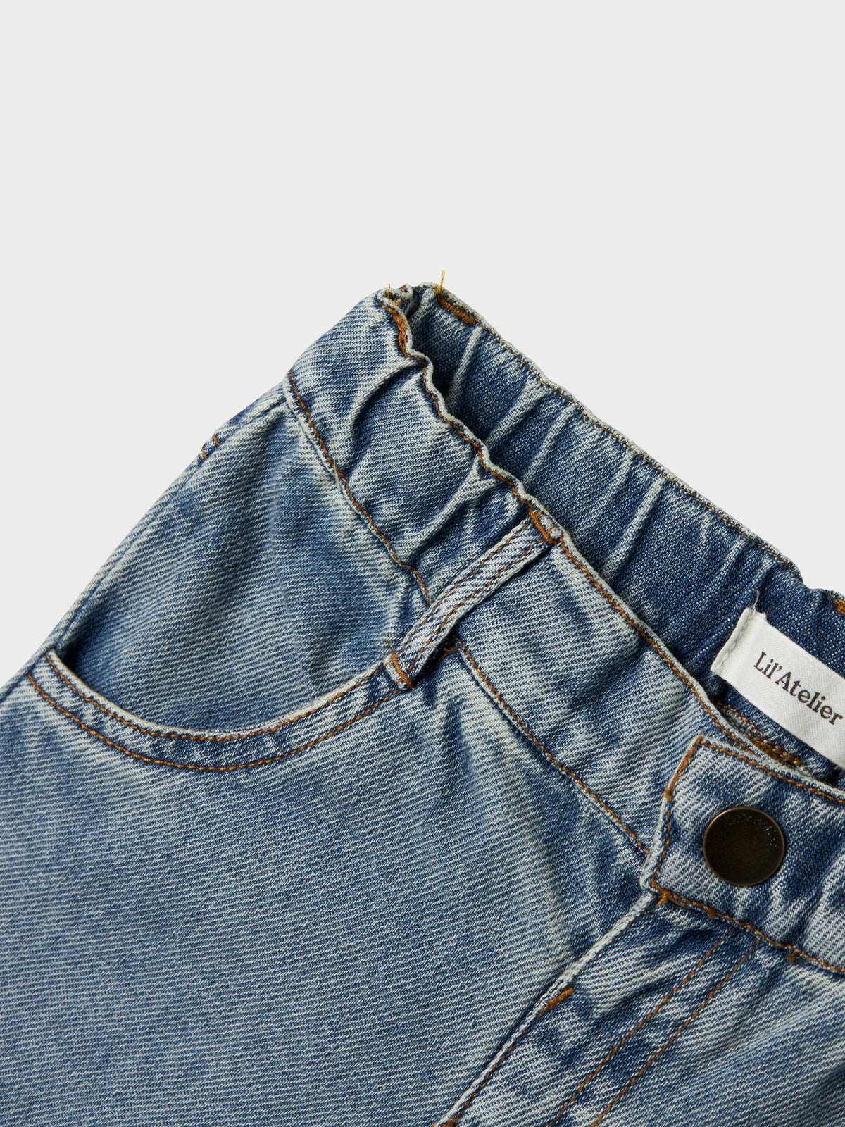 NMFKAROLE LOOSE JEANS 4016 blauw