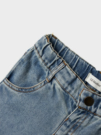 NMFKAROLE LOOSE JEANS 4016 blauw