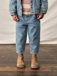 NMFKAROLE LOOSE JEANS 4016 blauw