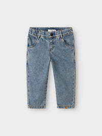 NMFKAROLE LOOSE JEANS 4016 blauw