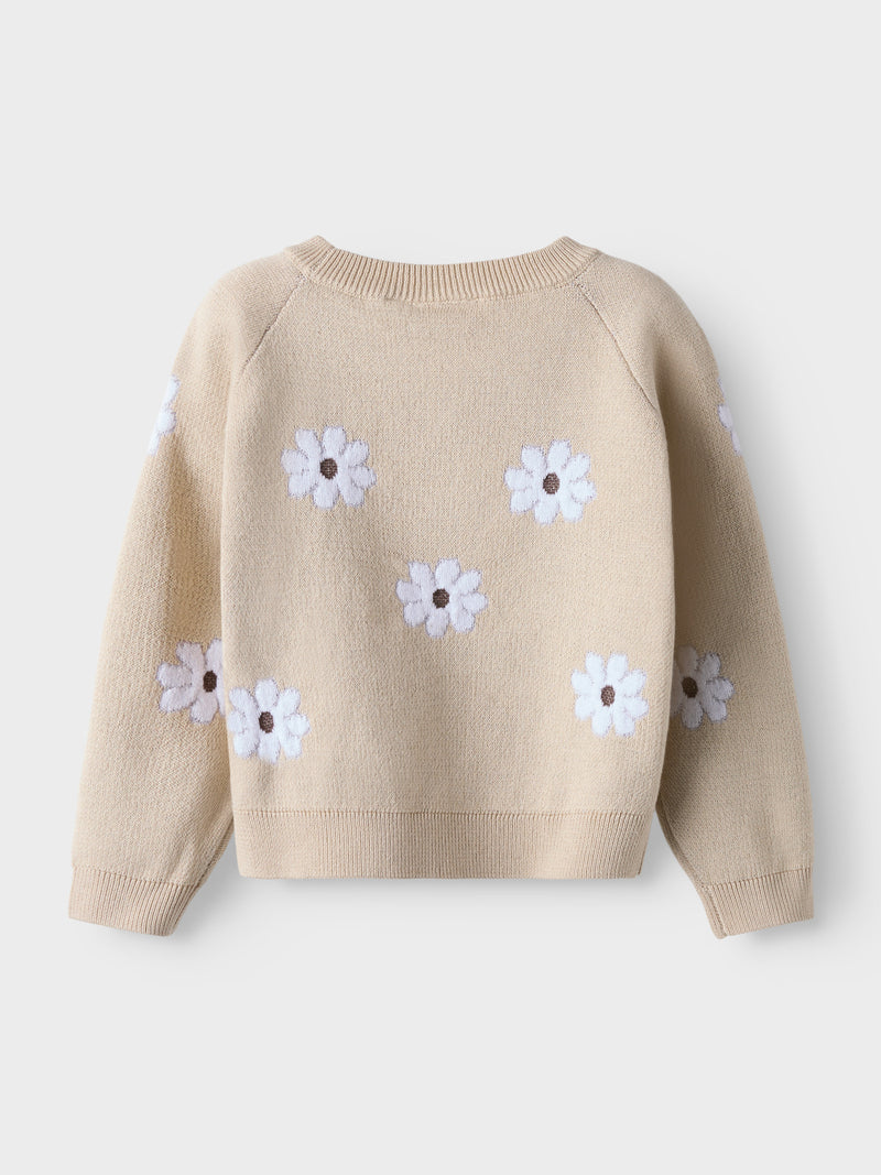 NMFLEIA KNIT ecru