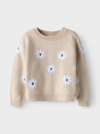 NMFLEIA KNIT ecru