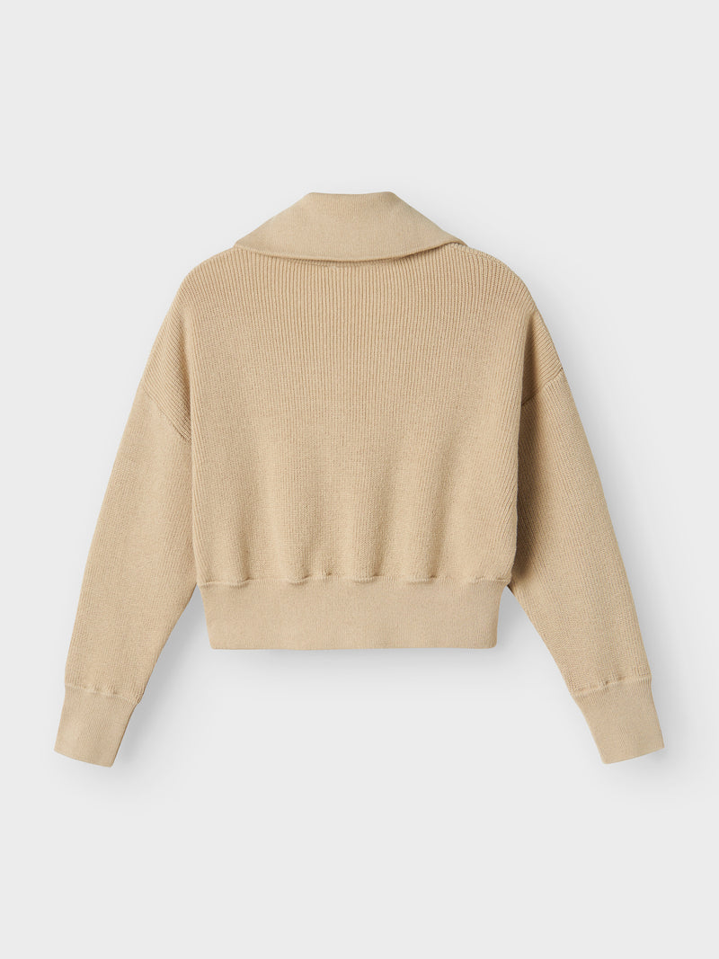 NKFLISEN KNIT ecru