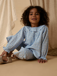NMFTESSIE SHIRT blauw