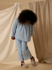 NMFTESSIE SHIRT blauw