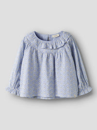 NMFTESSIE SHIRT blauw