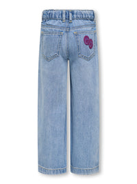 KMGCOMET SMILEY JEANS blauw