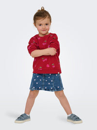 KMGARTSY SWEAT roze/kers