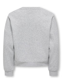 KOGSWEAT CREW OVERSIZE SWEATER grijs