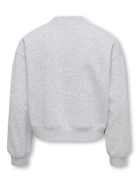 KOGEVISA  SHORT SWEATER grijs