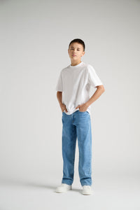 OSJFADE LOOSE JEANS 2872 blauw