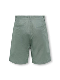 OSJINUS LOOSE LINEN  0580 SHORTS groen