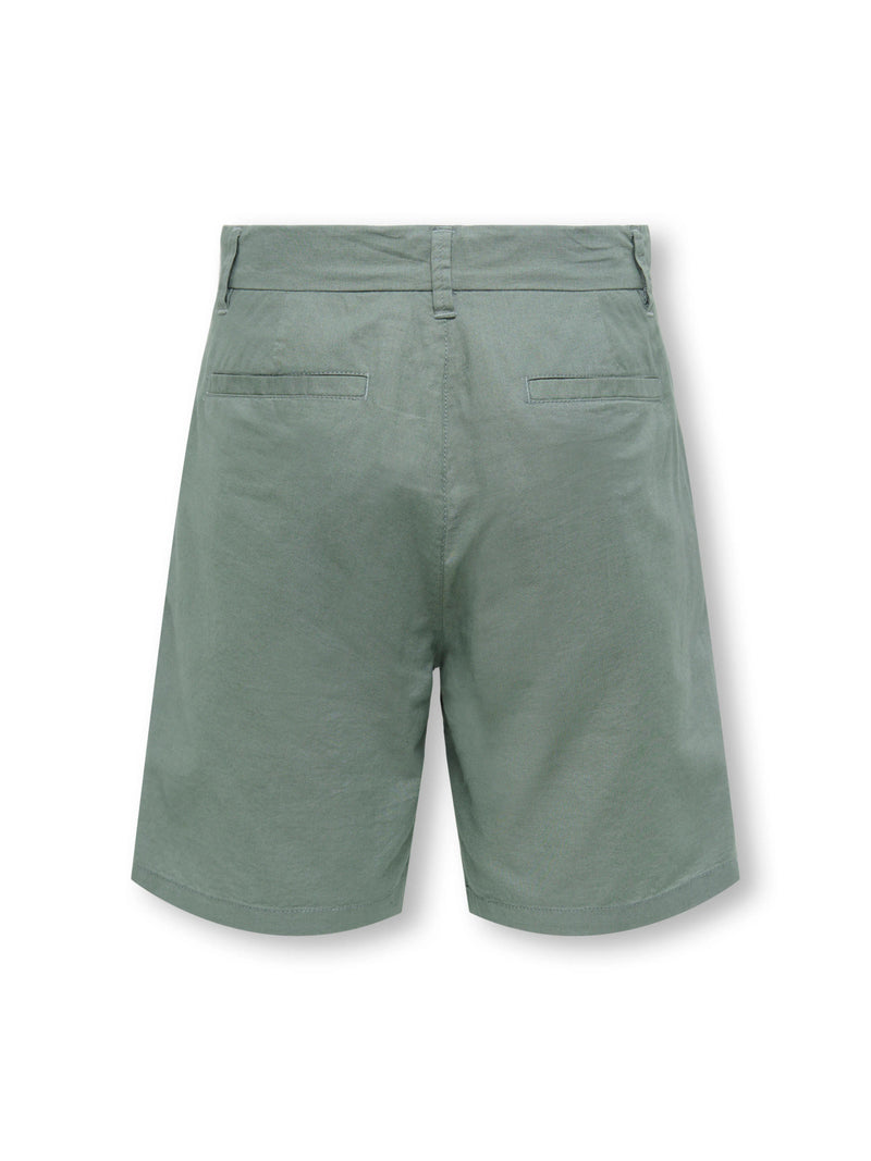 OSJINUS LOOSE LINEN  0580 SHORTS groen