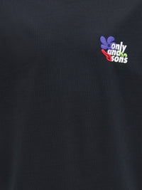 OSJEUPHLORIC LIFE FLOWER TEE zwart