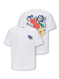 OSJEUPHLORIC LIFE FLOWER TEE wit