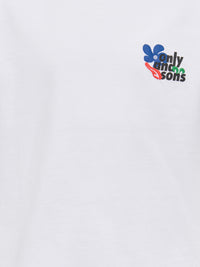 OSJEUPHLORIC LIFE FLOWER TEE wit