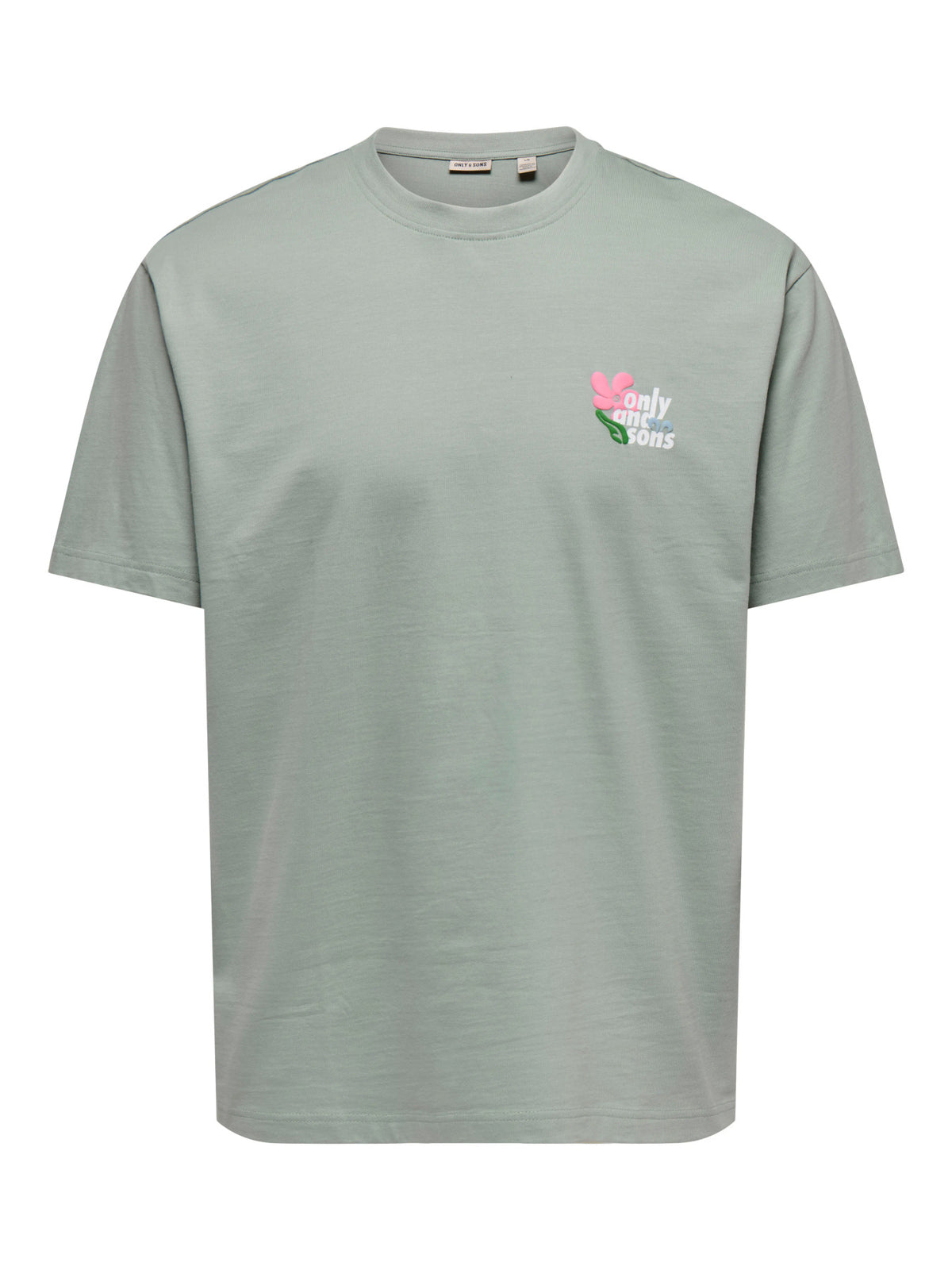OSJEUPHLORIC LIFE FLOWER TEE groen