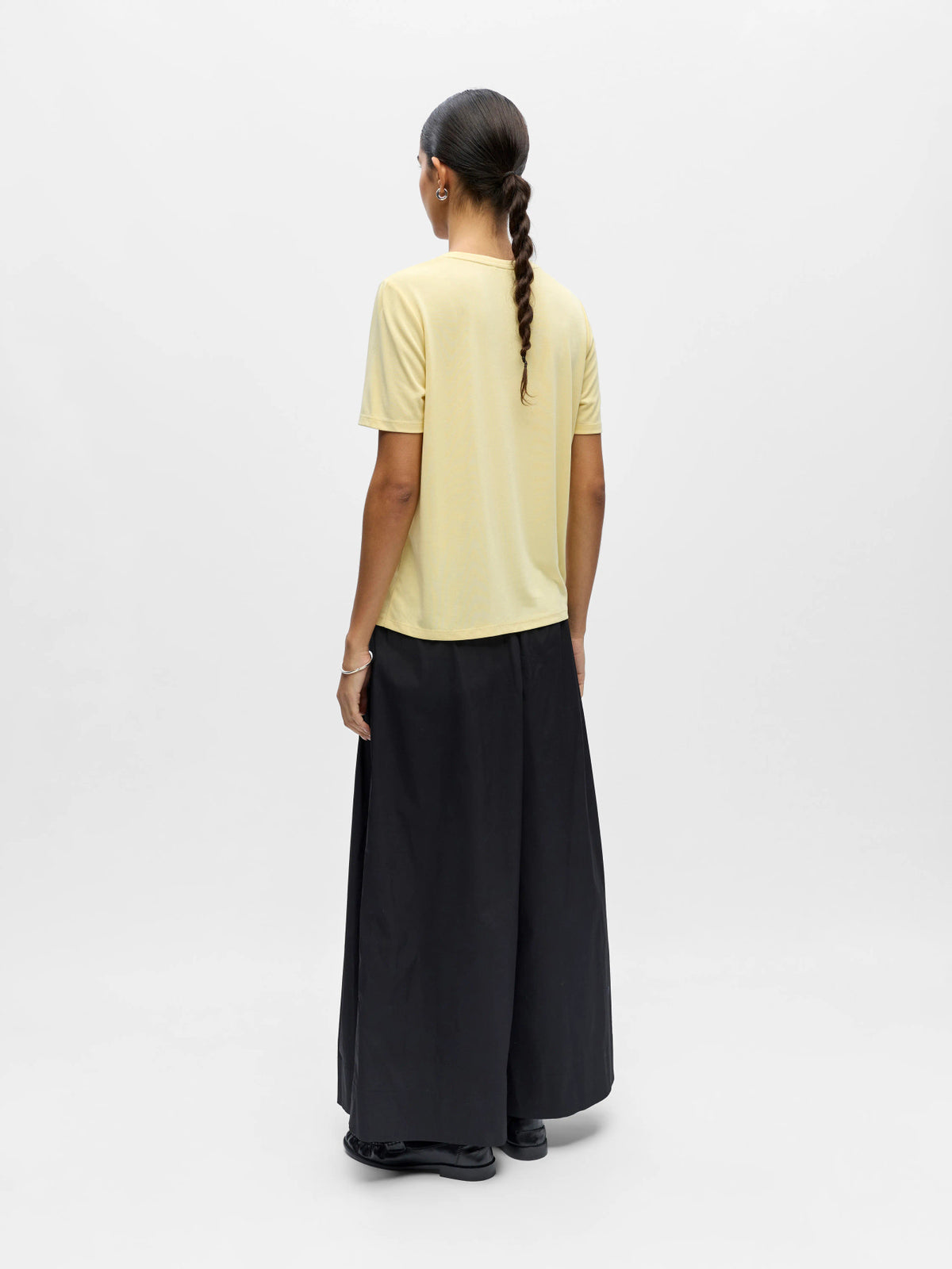 OBJANNIE  T-SHIRT botergeel