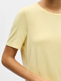 OBJANNIE  T-SHIRT botergeel