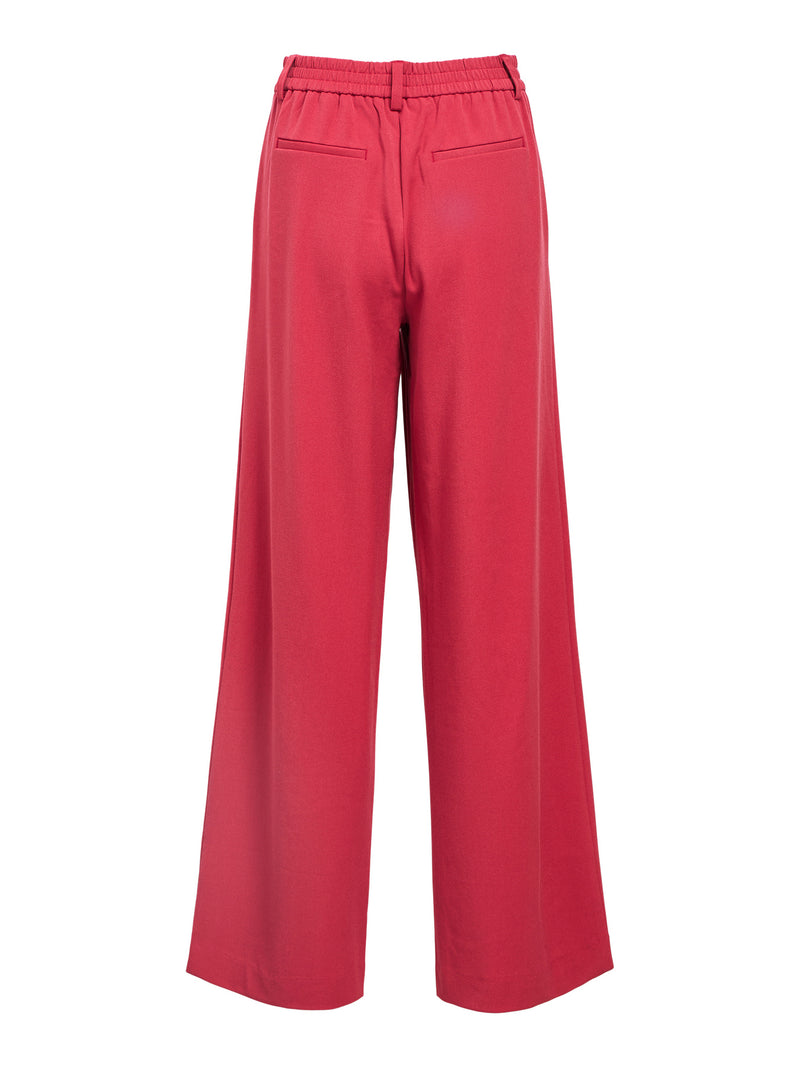OBJLISA WIDE PANT karanda red