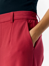 OBJLISA WIDE PANT karanda red