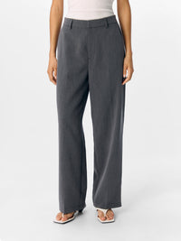 OBJSIGRID PANT medium grey