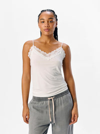 OBJLEENA LACE  TOP wit