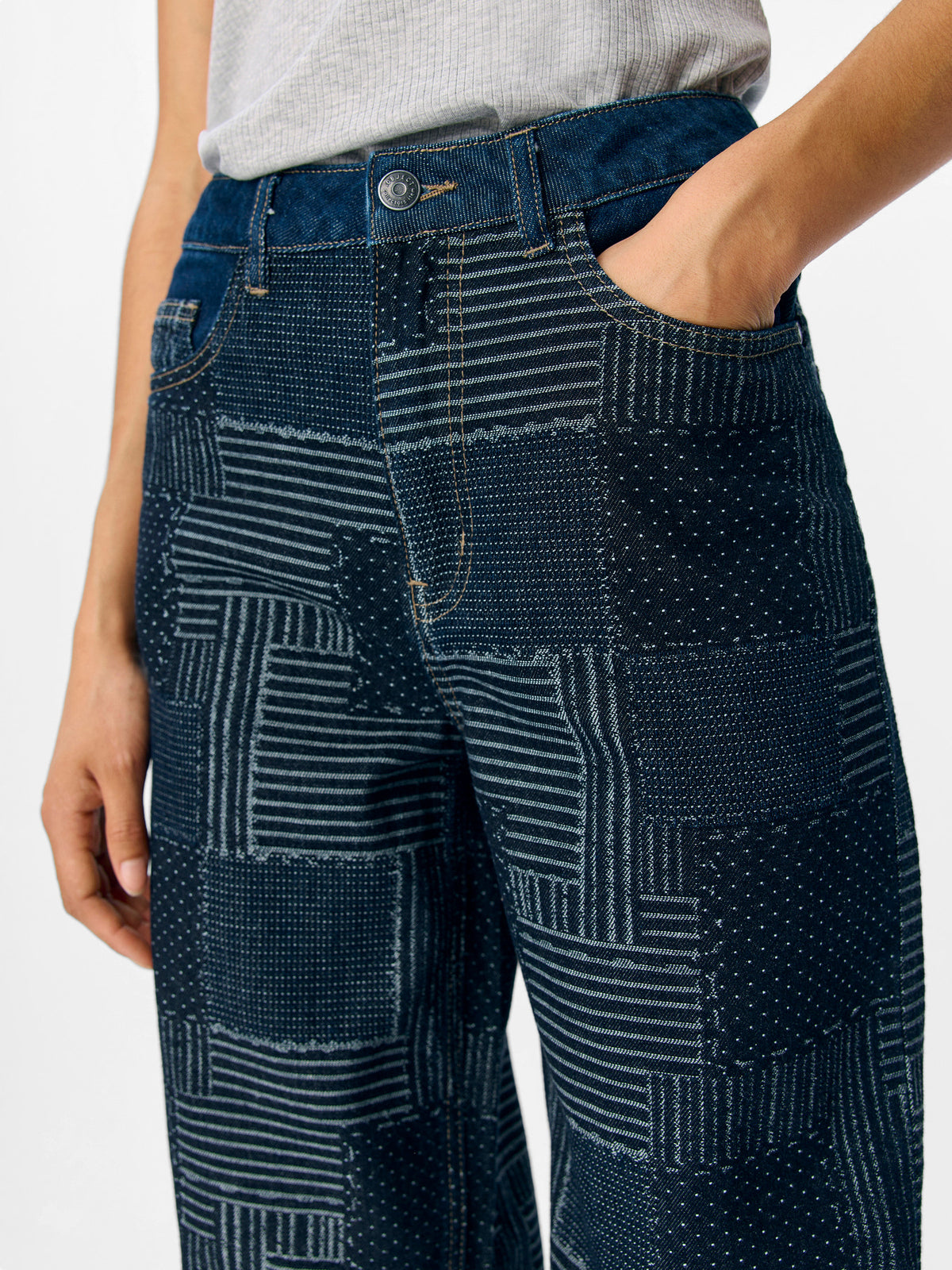 OBJMOJI JEANS CC3 blauw